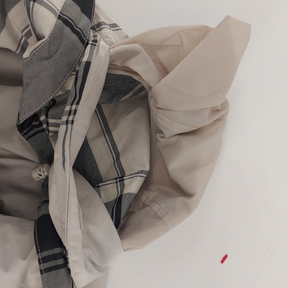 The North Face Plaid Hyvent Jacket  Black and White Size Small - Picture 7 of 10